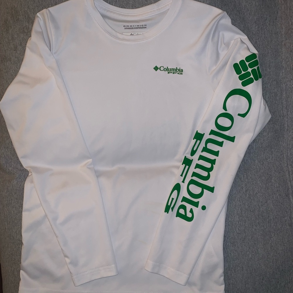 Youth M performance long sleeve Columbia